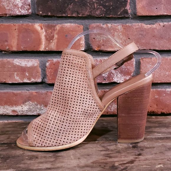 Kelsi Dagger Brooklyn Goya Perforated Heels - Picture 6 of 10